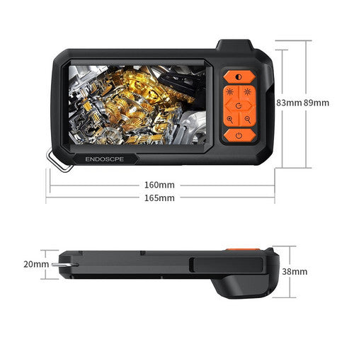 15M 8mm Lens Industrial Endoscope 1080P Digital Borescope Inspection Camera LED Lamp V201-QHGMMOREONE047