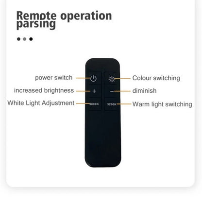 White Half Moon Floor Fill Lamp for Salon Tattoo Eyelash Makeup Beauty LED Lash Light V201-QHGMMOREONE050