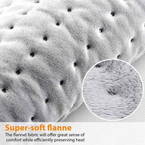 Electric Heat Pad Adjustable Heating Mat Warmer Blanket Back Pain Relief 60x30cm