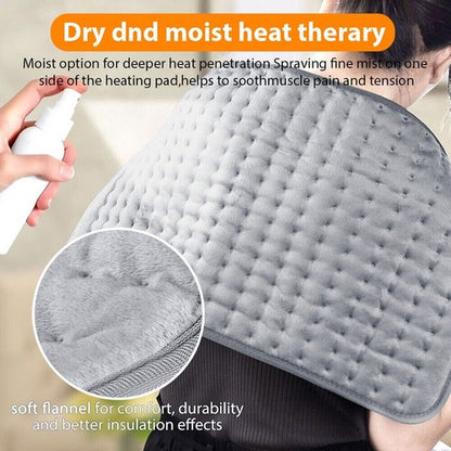 Electric Heat Pad Adjustable Heating Mat Warmer Blanket Back Pain Relief 60x30cm V201-QHGMMOREONE057