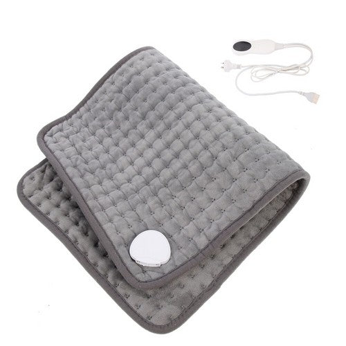 Electric Heat Pad Adjustable Heating Mat Warmer Blanket Back Pain Relief 100x50cm