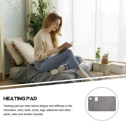 Electric Heat Pad Adjustable Heating Mat Warmer Blanket Back Pain Relief 100x50cm V201-QHGMMOREONE059