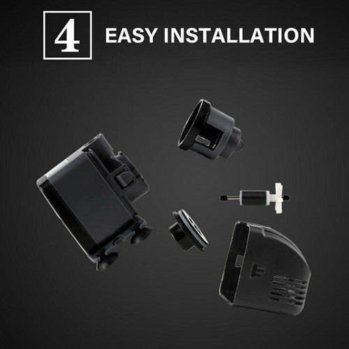 6W Adjustable Flow Aquarium Pump Water Submersible Fish Tank Fountain Pond Marine V201-QHGMMOREONE060