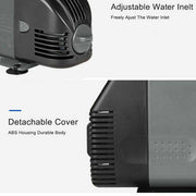 24W Adjustable Flow Aquarium Pump Water Submersible Fish Tank Fountain Pond Marine V201-QHGMMOREONE061