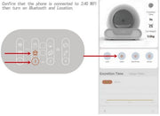 65L Remote Control Automatic Self Cleaning Cat Litter Box Smart App Easy-Clean V201-QHGMMOREONE064