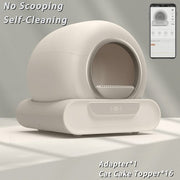 65L Remote Control Automatic Self Cleaning Cat Litter Box Smart App Easy-Clean V201-QHGMMOREONE064