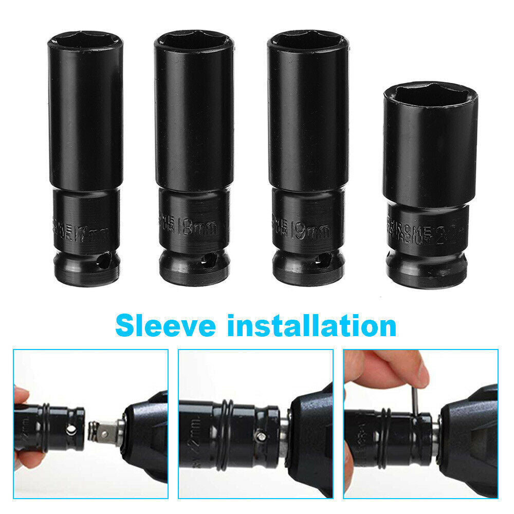 1/2" Cordless Impact Wrench Driver Brushless Rattle Gun For Makita 18V Battery V201-QUEW12466411