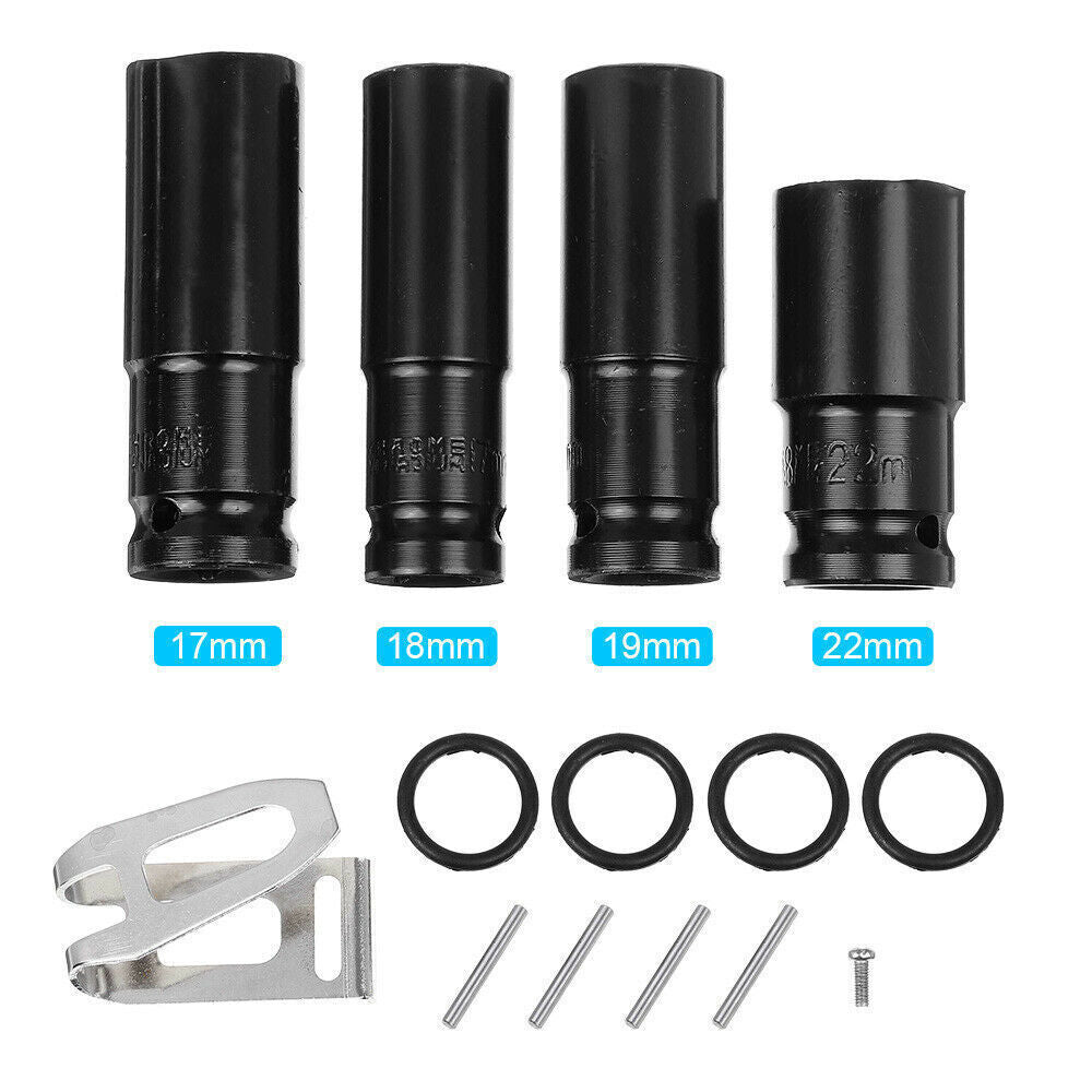 1/2" Cordless Impact Wrench Driver Brushless Rattle Gun For Makita 18V Battery V201-QUEW12466411