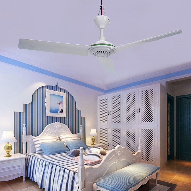 12V Ceiling Fan Portable Solar Power 3 Blade 0.7AMP Caravan Camping Outdoor V201-QUEW12466417