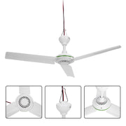 12V Ceiling Fan Portable Solar Power 3 Blade 0.7AMP Caravan Camping Outdoor V201-QUEW12466417