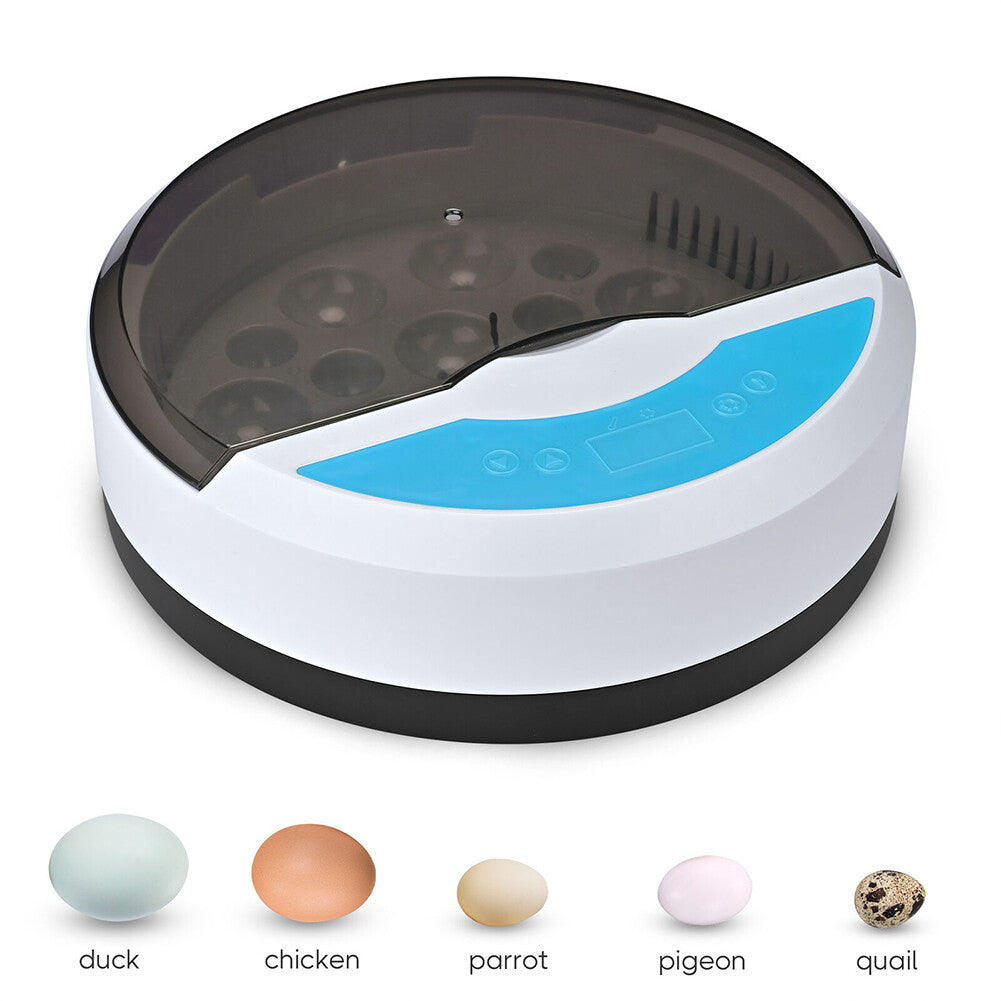 9 Egg Incubator Semi-Automatic Digital Temperature Chicken Duck Eggs Poultry V201-QUEW12466500