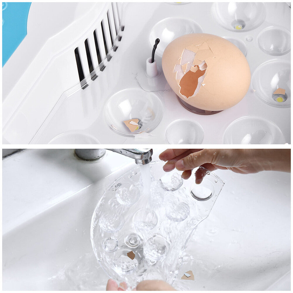 9 Egg Incubator Semi-Automatic Digital Temperature Chicken Duck Eggs Poultry V201-QUEW12466500