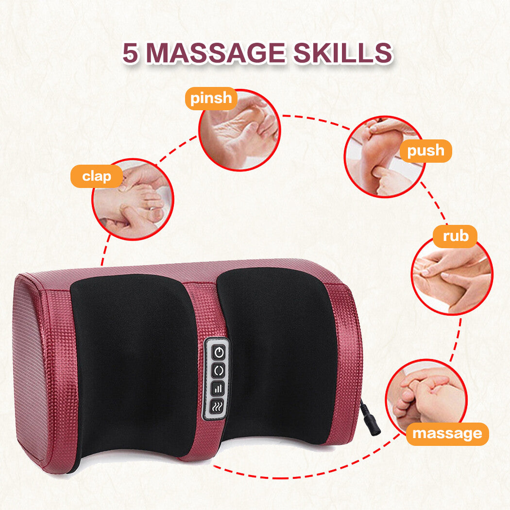 Electric Foot Massager Muscle Pain Relief Leg Calf Massage Kneading Machine AU V201-QUEW12466543