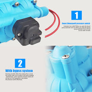 11.3LPM 55PSI 12V Water Pump for Caravan Motorhome Camper Trailer Boat RV V201-QUEW12483624