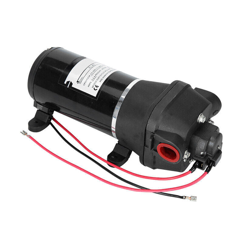 12V Water Pump 17LPM High Pressure Self-Priming for Caravan Camping Boat Marine V201-QUEW12483627