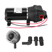 12V Water Pump 17LPM High Pressure Self-Priming for Caravan Camping Boat Marine V201-QUEW12483627