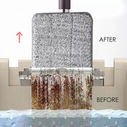 Mop Bucket Wet Dry Rinse Wash 360 Rotating Squeeze Flat Floor Cleaner with Pads V201-QUEW12614995