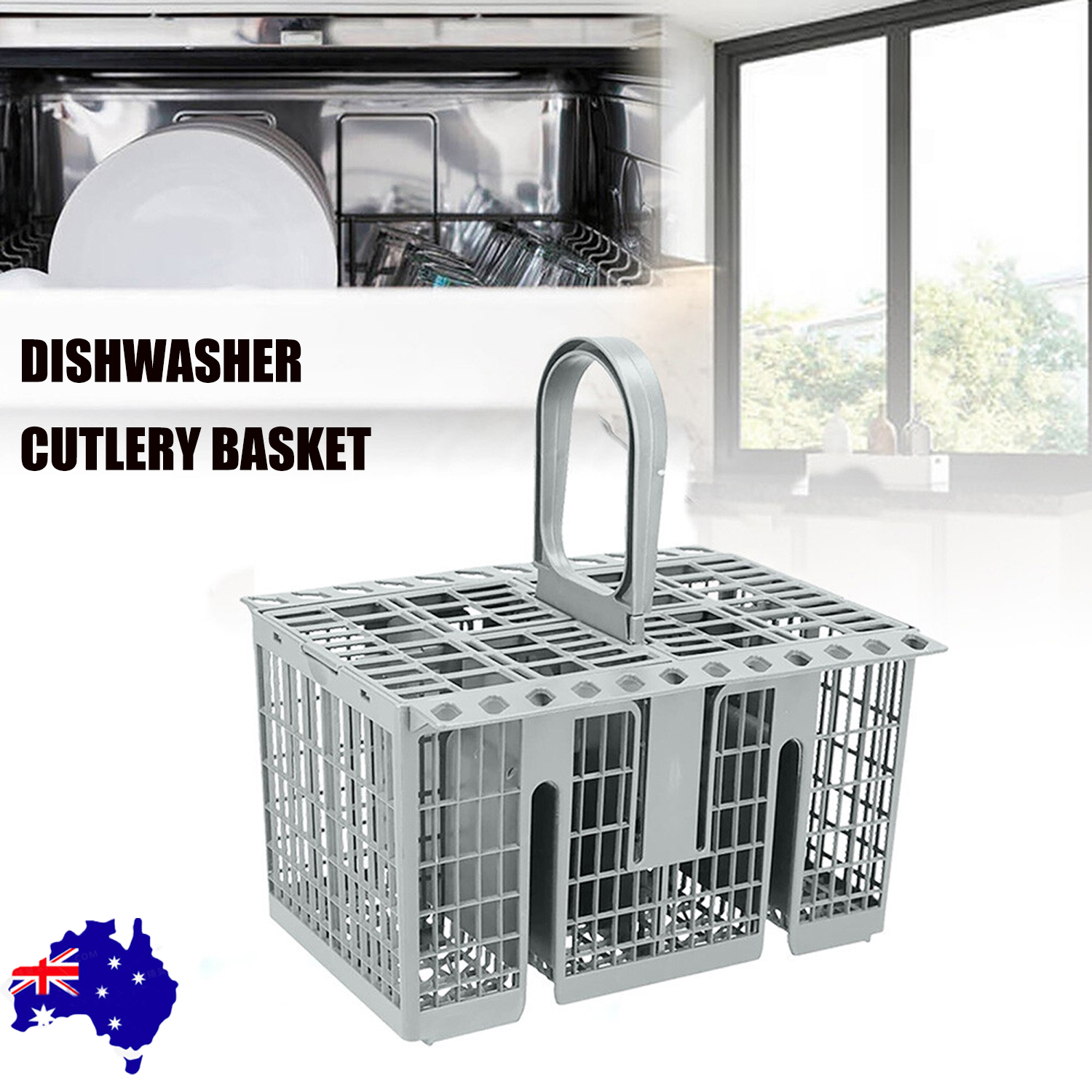 Universal Dishwasher Cutlery Basket Cage Storage for Ariston Hotpoint Indesit AU V201-QUEW12652594