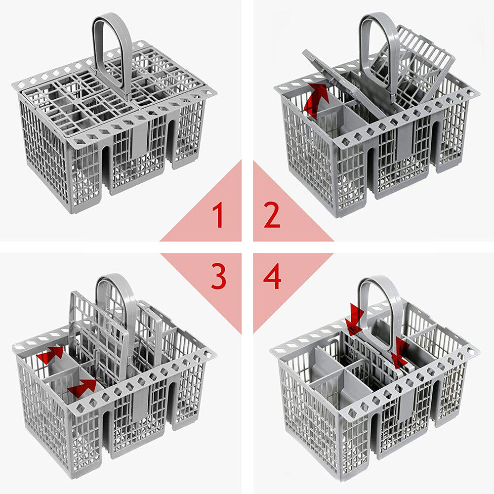 Universal Dishwasher Cutlery Basket Cage Storage for Ariston Hotpoint Indesit AU V201-QUEW12652594
