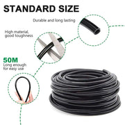 201X 50M Hose Garden Irrigation System Greenhouse Plant Watering DIY Micro Drip V201-QUEW12879826