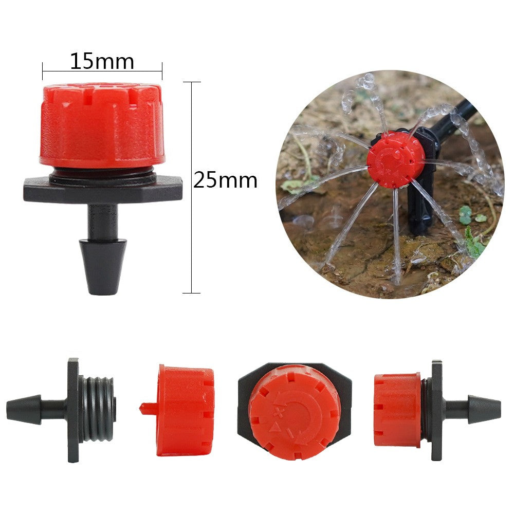 201X 50M Hose Garden Irrigation System Greenhouse Plant Watering DIY Micro Drip V201-QUEW12879826