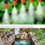 201X 50M Hose Garden Irrigation System Greenhouse Plant Watering DIY Micro Drip V201-QUEW12879826
