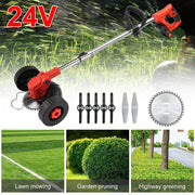 Whipper Snipper Mower Cordless Grass Trimmer Lawn Cutter Battery Brushcutter V201-QUEW13009451