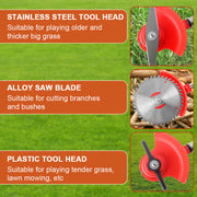 Whipper Snipper Mower Cordless Grass Trimmer Lawn Cutter Battery Brushcutter V201-QUEW13009451