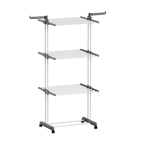 4 Tiers Clothes Airer Drying Rack Coat Garment Stand Hanger Laundry Foldable V201-QUEW13175798
