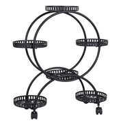 4 Layer 6 Pots Metal Plant Stand Flower Holder Rack Display Holder Shelf Garden V201-QUEW13215886