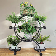 4 Layer 6 Pots Metal Plant Stand Flower Holder Rack Display Holder Shelf Garden V201-QUEW13215886