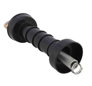 10x Electric Fence Gate Handle Compact Insulated Spring Handles with Hook Black V201-QUEW13221661