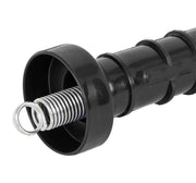 10x Electric Fence Gate Handle Compact Insulated Spring Handles with Hook Black V201-QUEW13221661