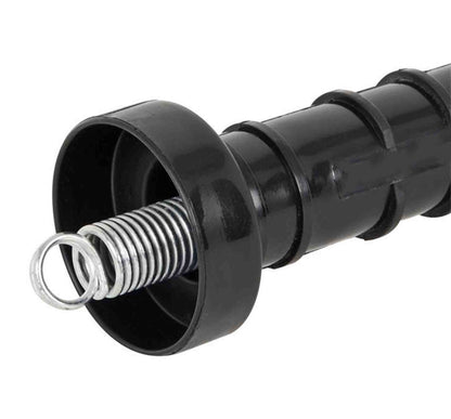 10x Electric Fence Gate Handle Compact Insulated Spring Handles with Hook Black V201-QUEW13221661