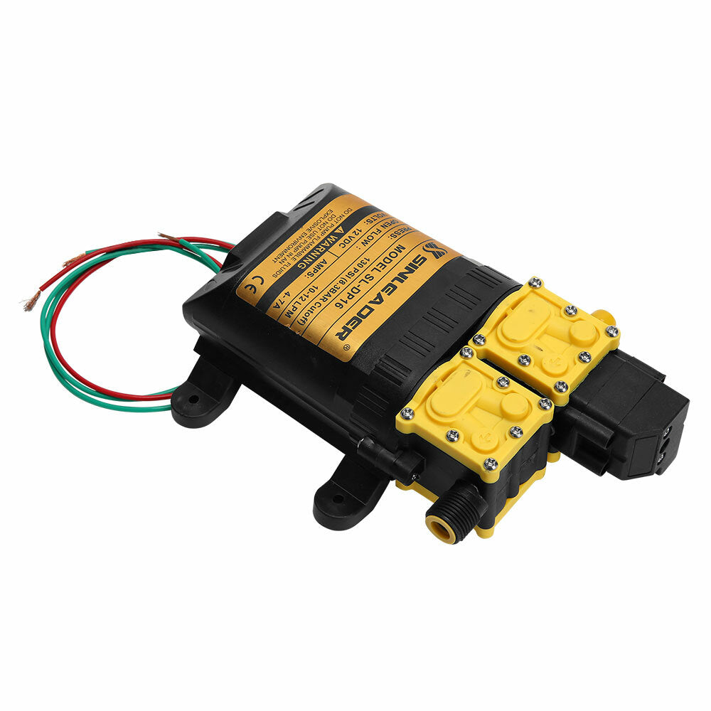 12LPM Caravan 12V Water Pump 130PSI High Pressure Self-Priming Camping Boat Farm V201-QUEW13589597