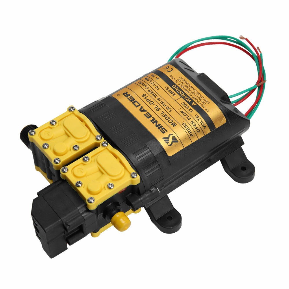 12LPM Caravan 12V Water Pump 130PSI High Pressure Self-Priming Camping Boat Farm V201-QUEW13589597
