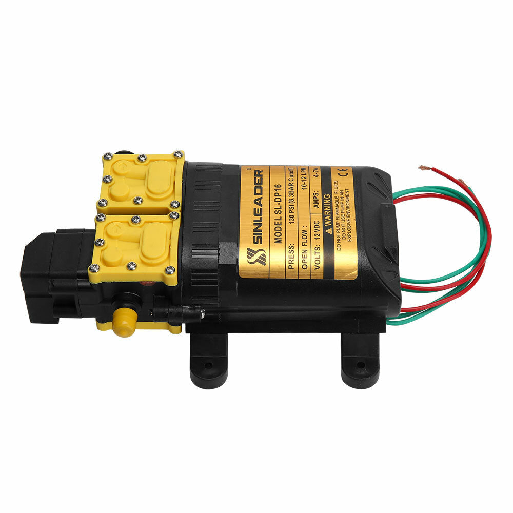 12LPM Caravan 12V Water Pump 130PSI High Pressure Self-Priming Camping Boat Farm V201-QUEW13589597
