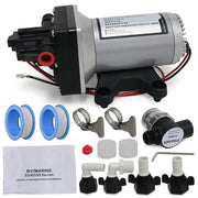 12v Replace SHURflo 4009 Water Pump & Twist on Filter for Caravan Boat Marine AU V201-QUEW13654154