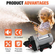 12v Replace SHURflo 4009 Water Pump & Twist on Filter for Caravan Boat Marine AU V201-QUEW13654154