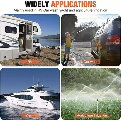 12v Replace SHURflo 4009 Water Pump & Twist on Filter for Caravan Boat Marine AU V201-QUEW13654154