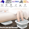 Electric Foot Spa Massager Footbath Pedicure Heat Soak Home Bath Tub Massage V201-QUEW13727524