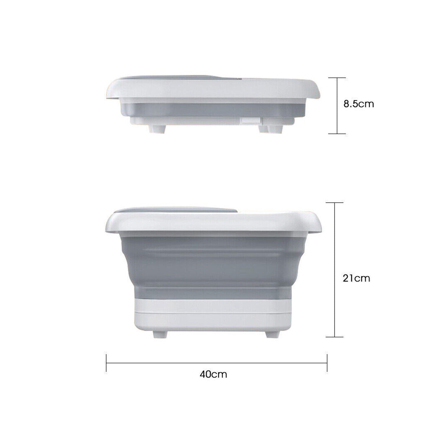 Electric Foot Spa Massager Footbath Pedicure Heat Soak Home Bath Tub Massage V201-QUEW13727524