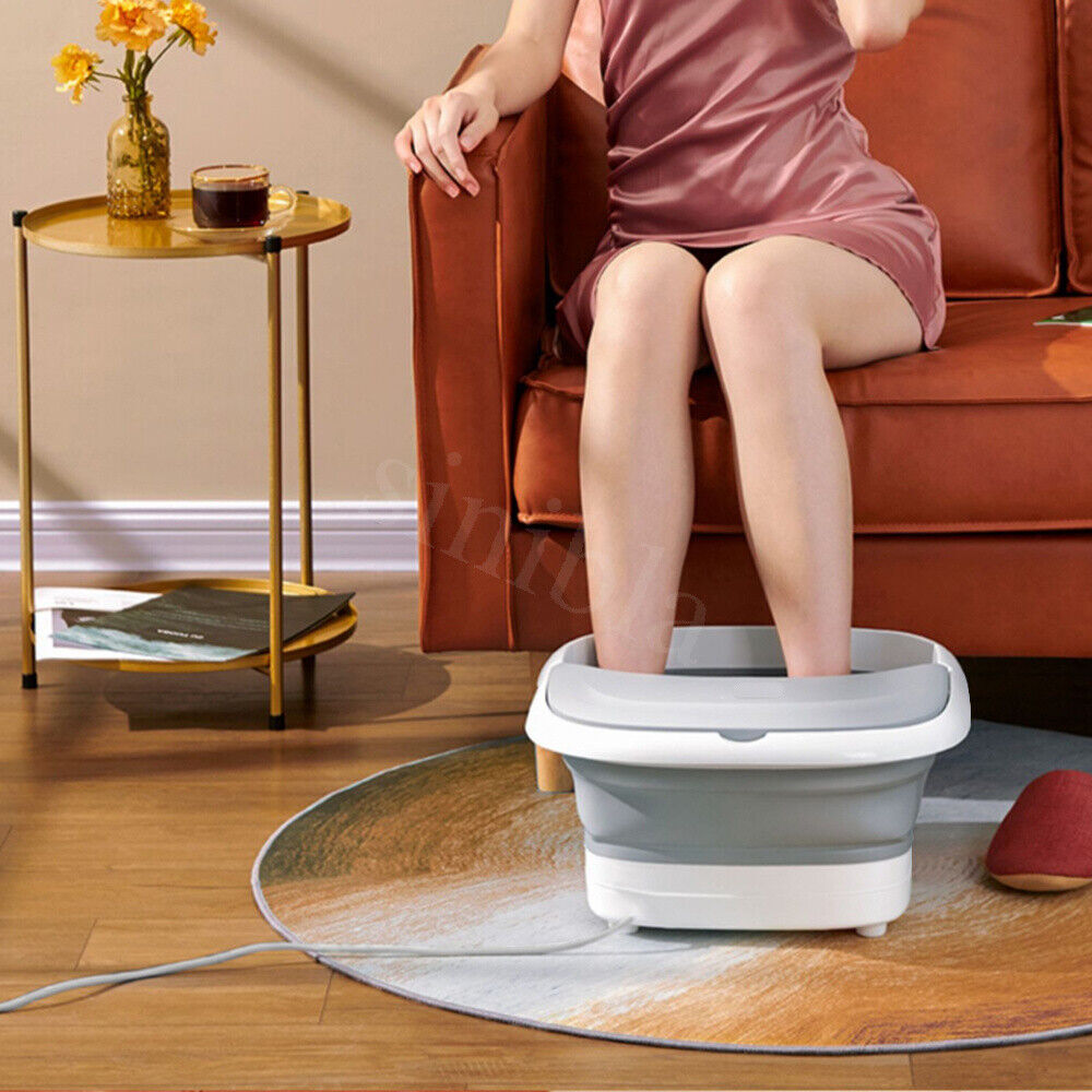 Electric Foot Spa Massager Footbath Pedicure Heat Soak Home Bath Tub Massage V201-QUEW13727524
