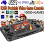 10000+ Games R36H Portable Video Game Consoles Retro Handheld Game Console Black V201-R36H0064BL8AU