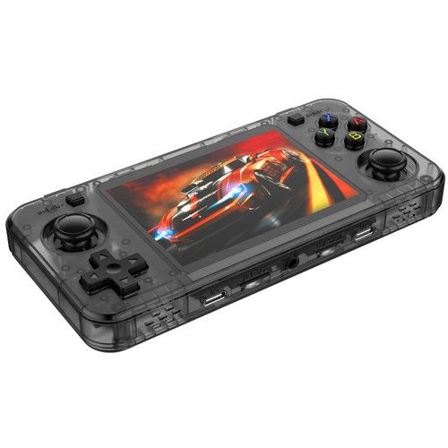 10000+ Games R36H Portable Video Game Consoles Retro Handheld Game Console Black V201-R36H0064BL8AU