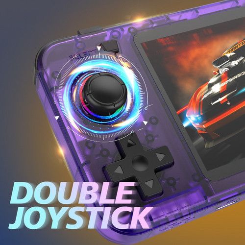 20000+ Games R36H Portable Video Game Consoles Retro Handheld Game Console purple V201-R36H0128PU8AU