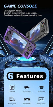 20000+ Games R36H Portable Video Game Consoles Retro Handheld Game Console purple V201-R36H0128PU8AU