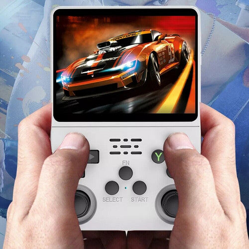 White Portable Retro Handheld Game Console 128GB 10000+ Games Retro Handheld Games V201-R36S0128WH8AU
