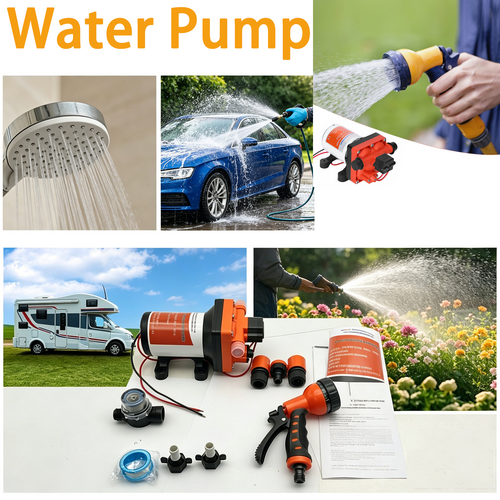 11.3LPM Water Pressure Pump 55PSI for Caravan RV Camper Trailer Boat AU
