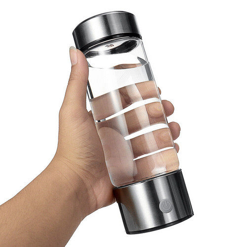 Random Color 420ml Portable Hydrogen Rich Water Bottle Rich Hydrogen Water Generator USB AU V201-RHD0420BL8AU
